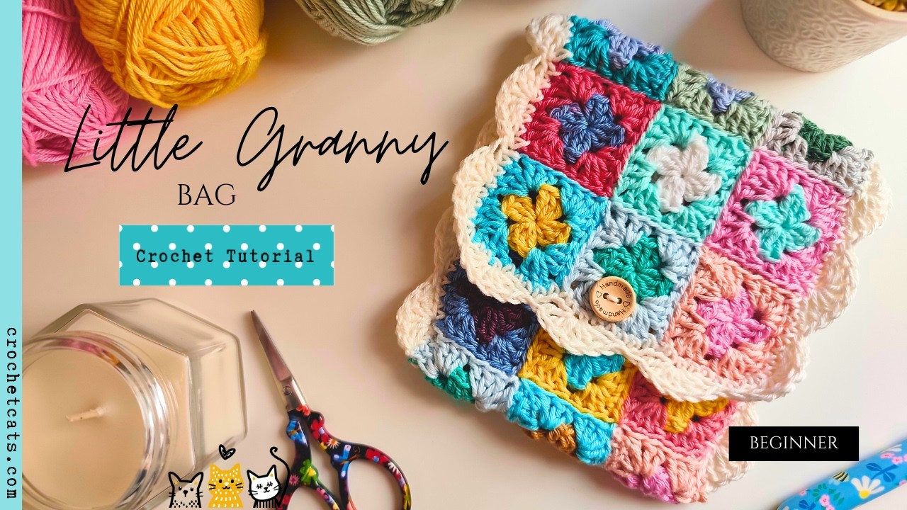 Little Granny Bag & Written Crochet Pattern
