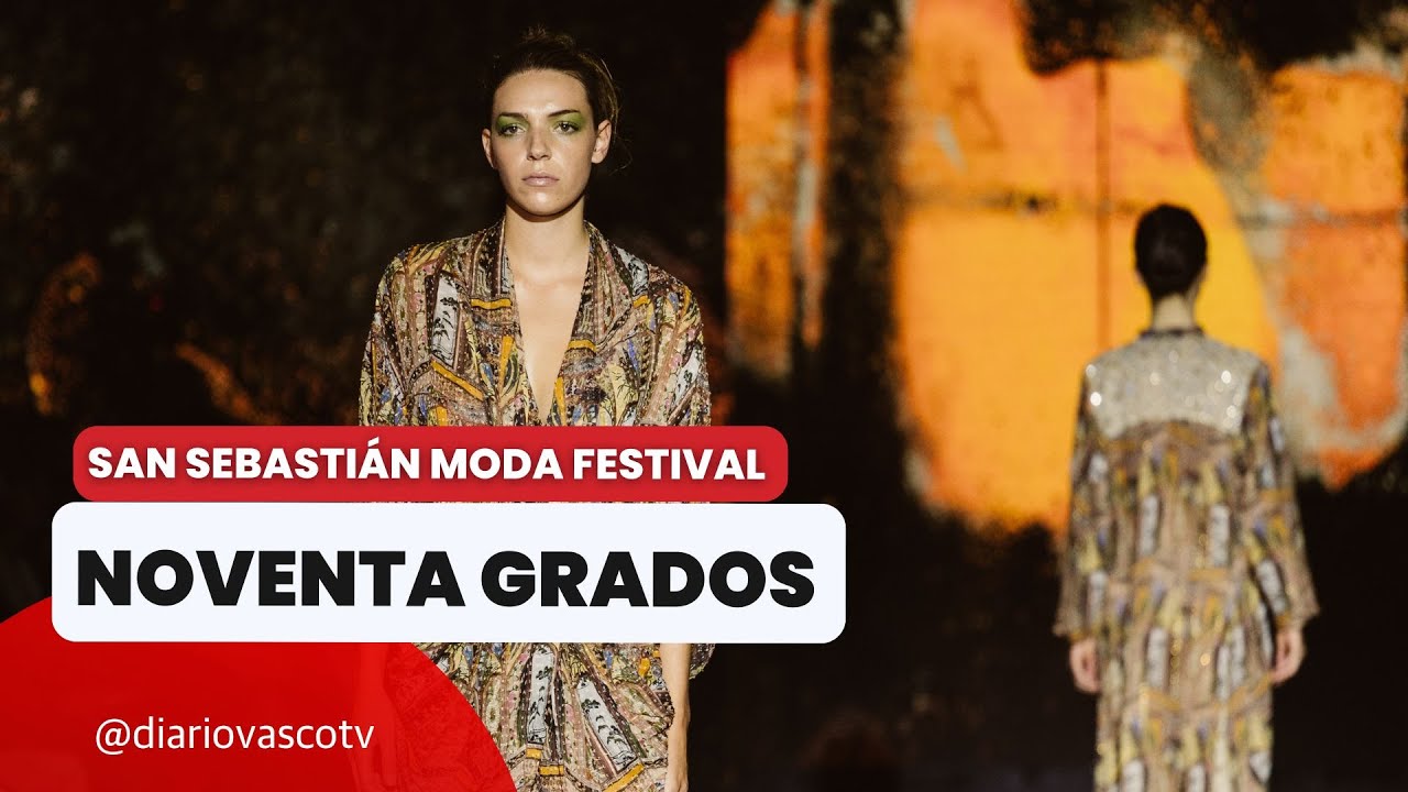 San Sebastián Moda Festival primavera-verano 2025. Desfile de Noventa Grados en el Museo San Telmo