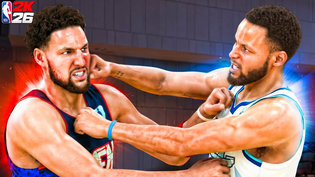 Этот матч Стефа против Клэя в режиме REC превратился в настоящий хаос 🔥 | NBA 2K26