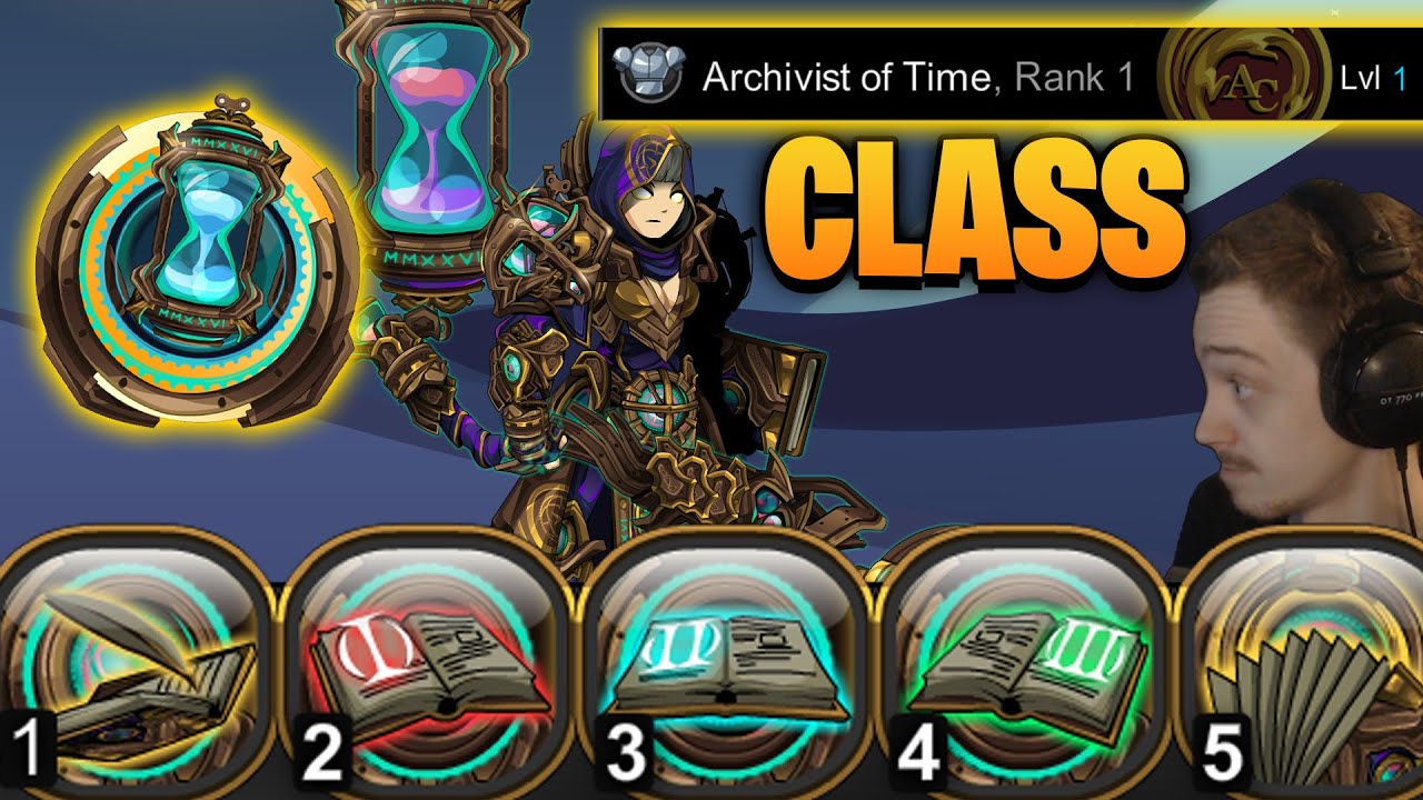 Archivist of Time First Look New Calendar Class Is Here! AQWorlds