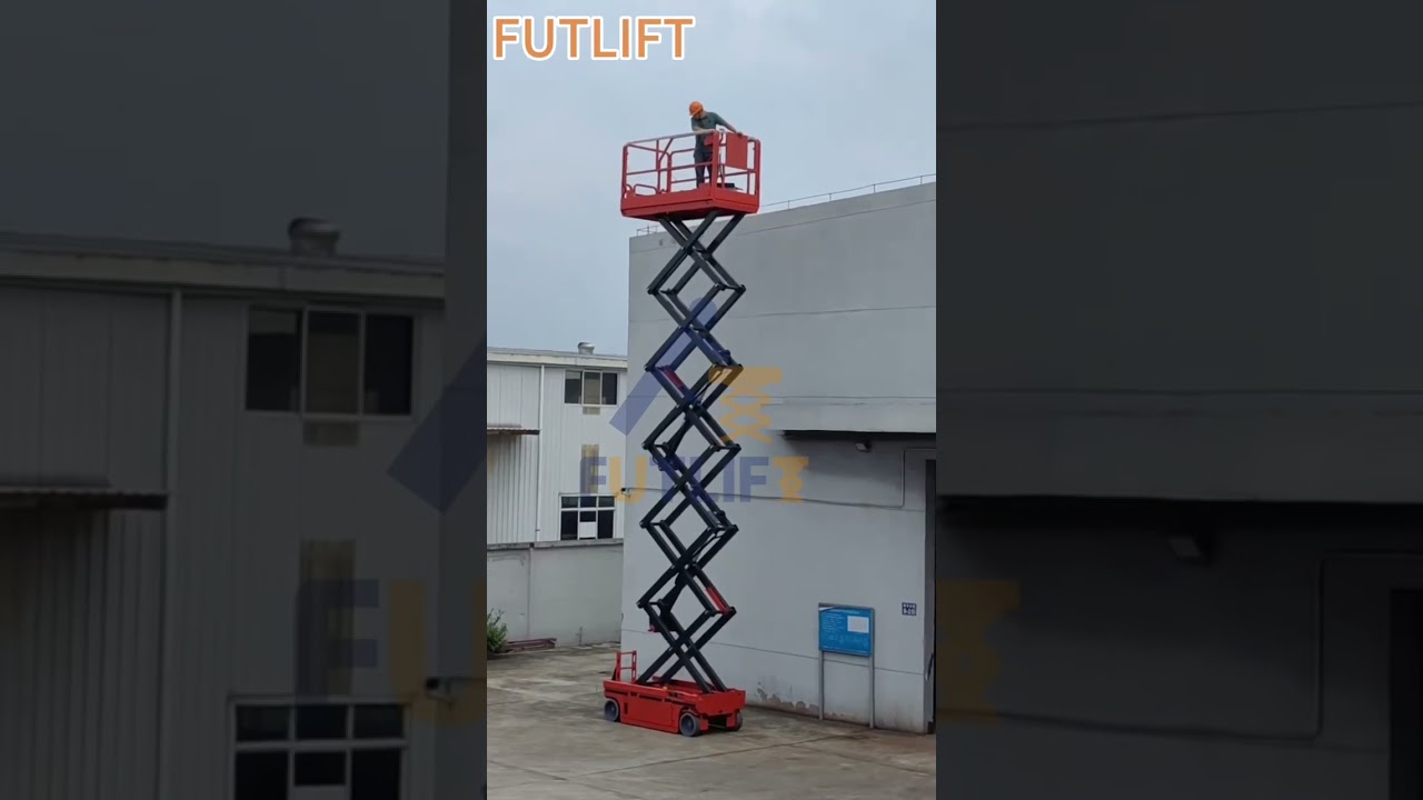 FUTLIFT self propelled scissor lift #constructionequipment#machinery #manlift #tools