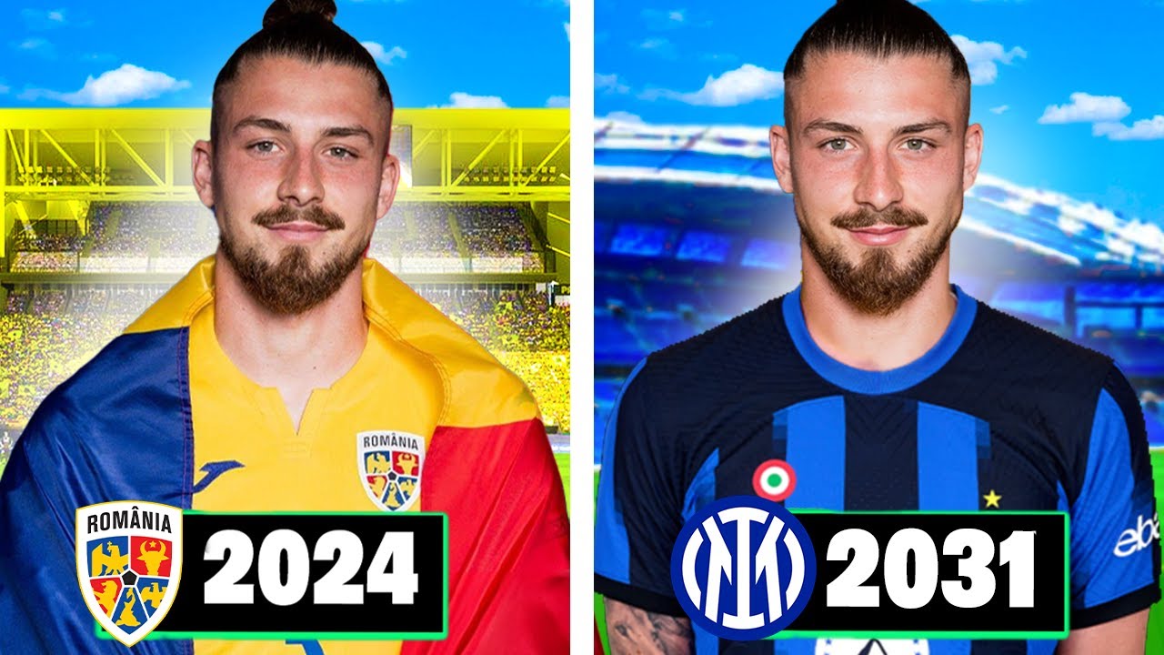 AM SIMULAT CARIERA LUI DRĂGUȘIN DUPĂ EURO 2024!