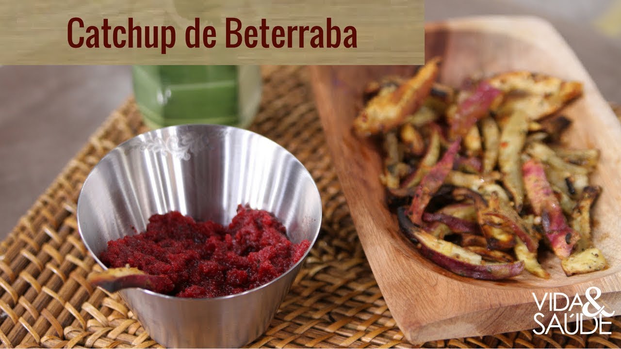 Receita: Catchup de beterraba / Tema: Ciclismo (12/04/18)