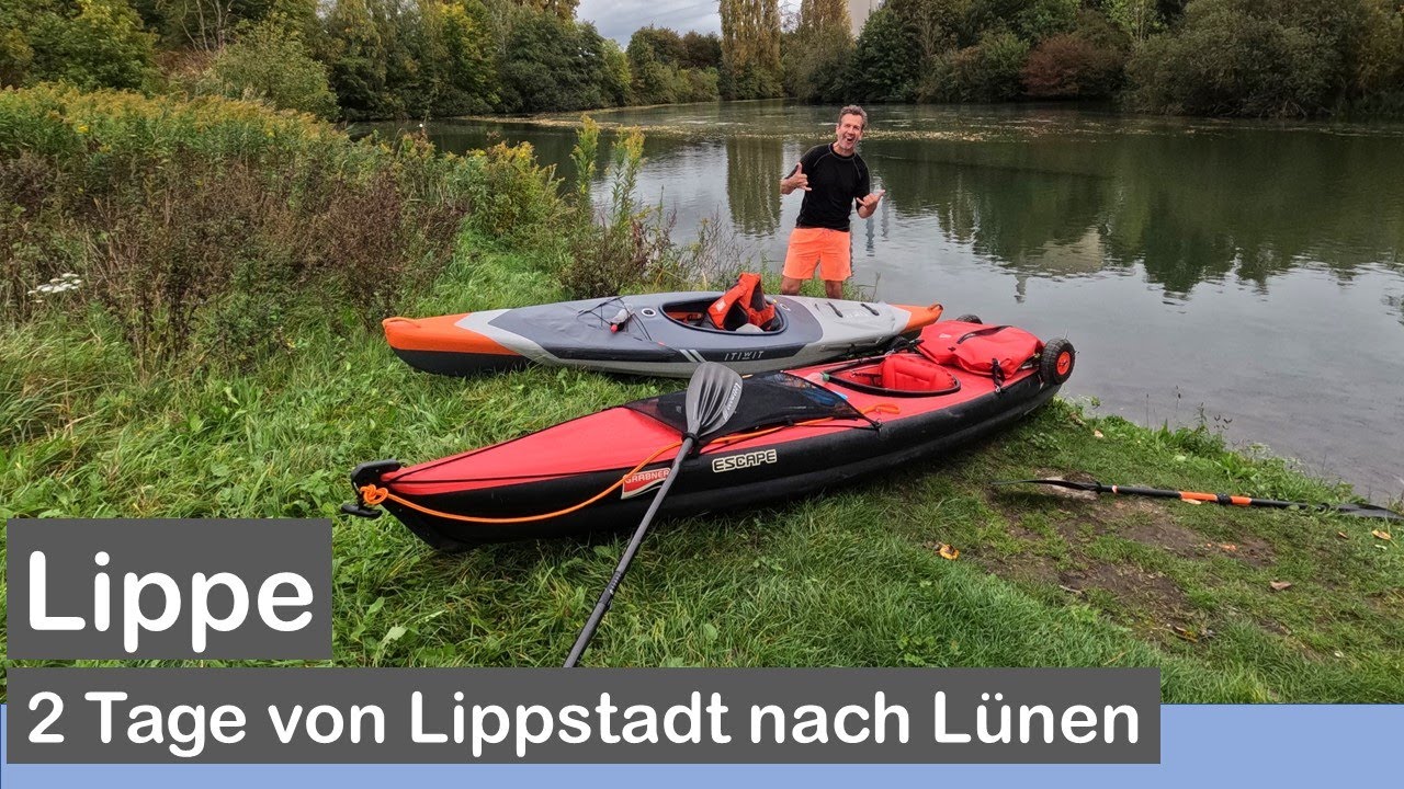 Lippe - auf die harte Tour: 81 km an 2 Tagen von Lippstadt nach Lünen (Grabner Escape, Itiwit X500)
