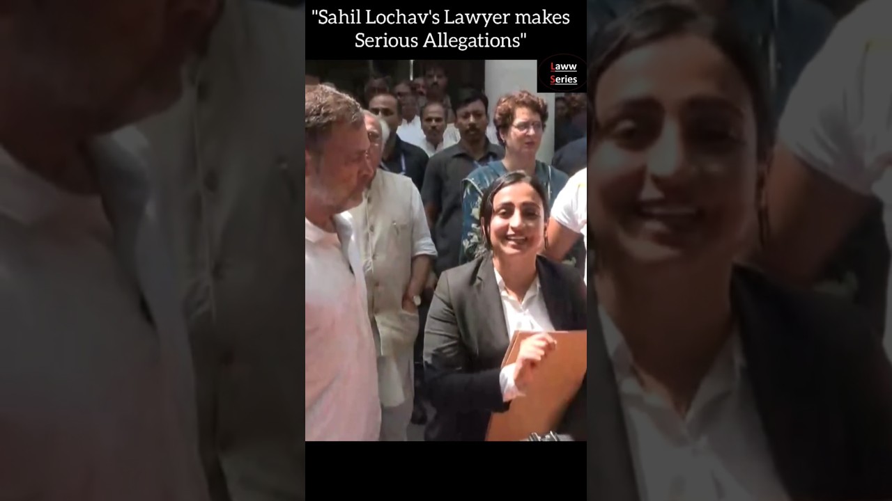 Sahil Lochav's lawyer makes serious allegations | #SahilLochav #CJP #RahulGandhi #JantarMantar #CJI