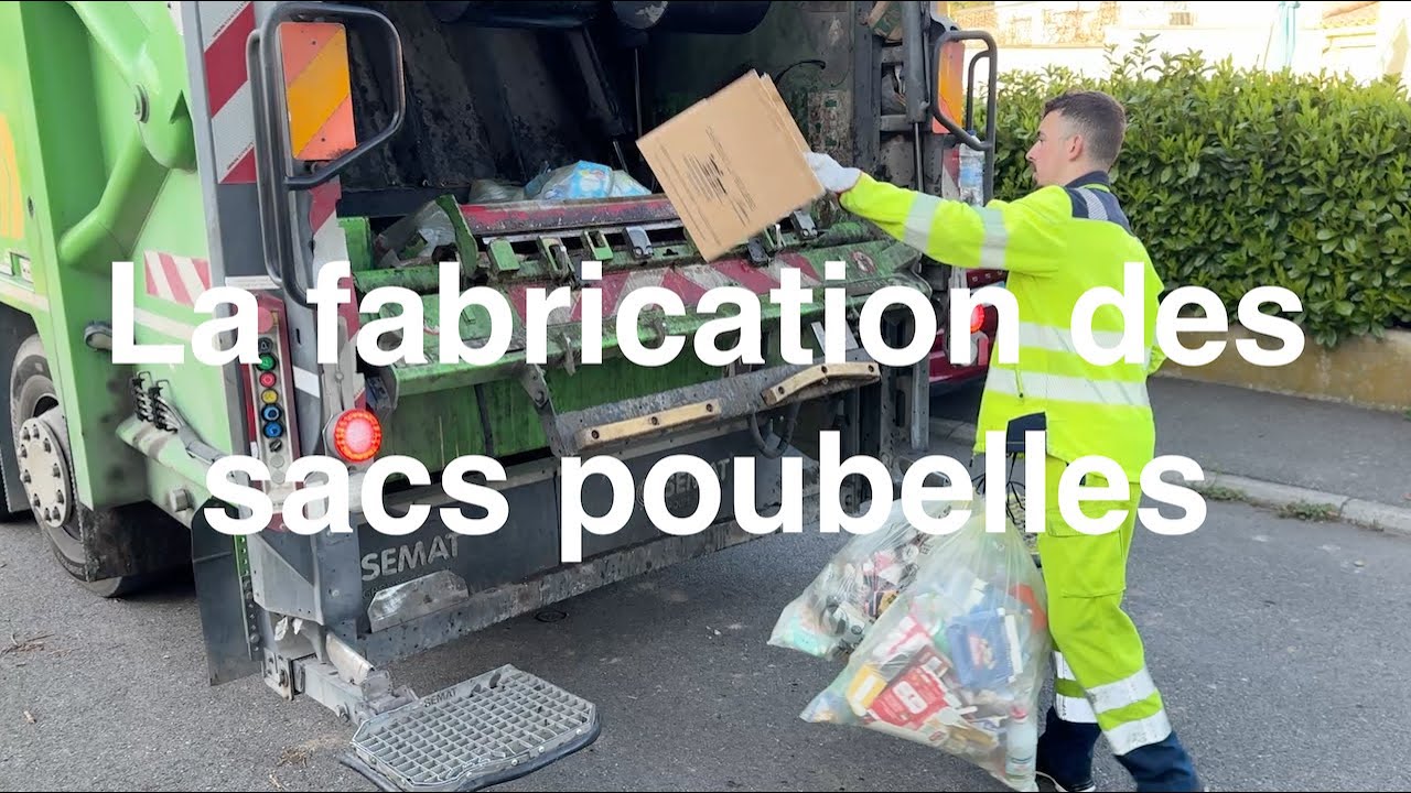 La fabrication des sacs poubelles : extrusion, impression, transformation, emballage, recyclage