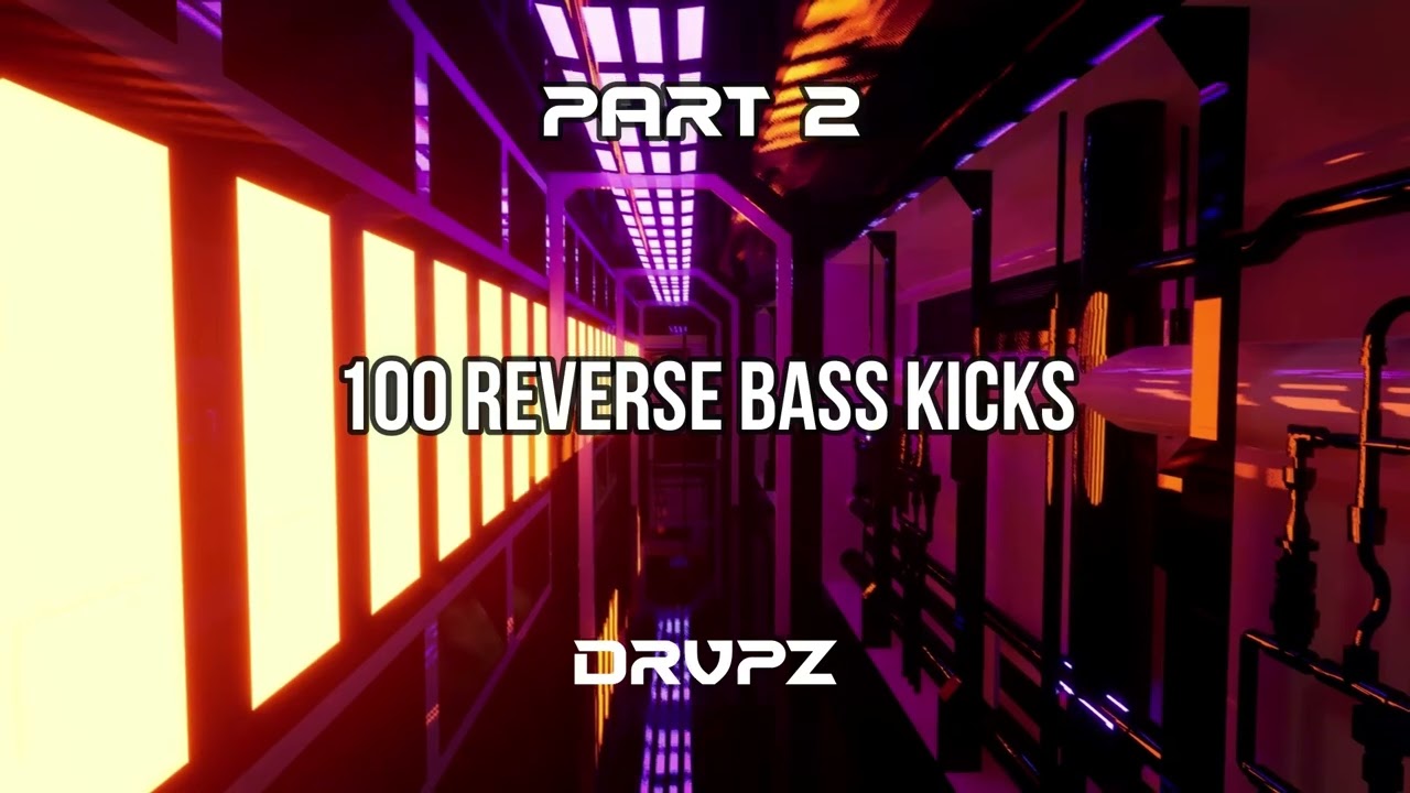 100 REVERSE BASS KICKS BY DRVPZ (PART 2) °FREE DOWNLOAD° #samplepack #hardcore #hardstyle