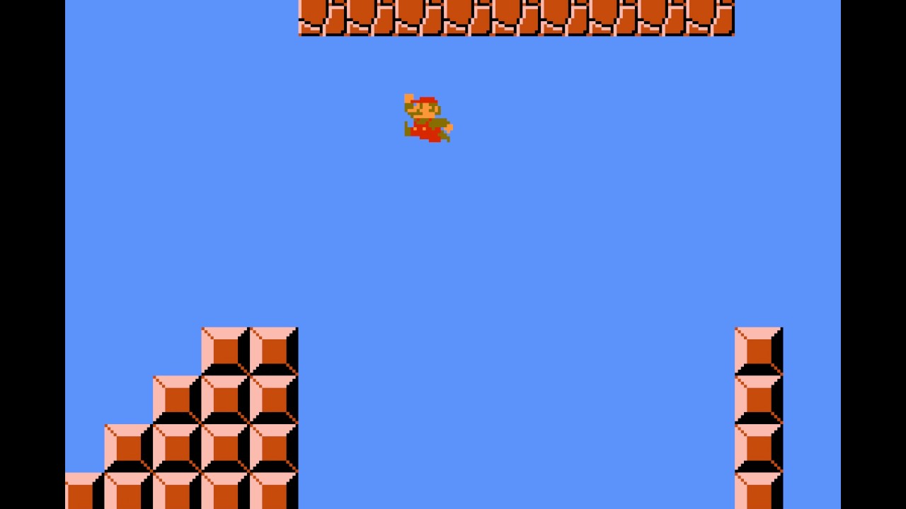 [TAS] NES SMB Hack: Training Mario in 01:27.86