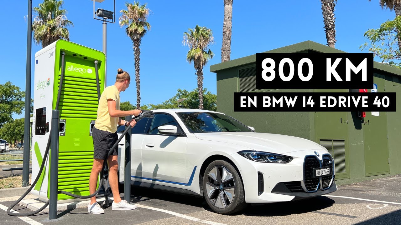 Partir en vacances en BMW i4 eDrive 40: la grande classe