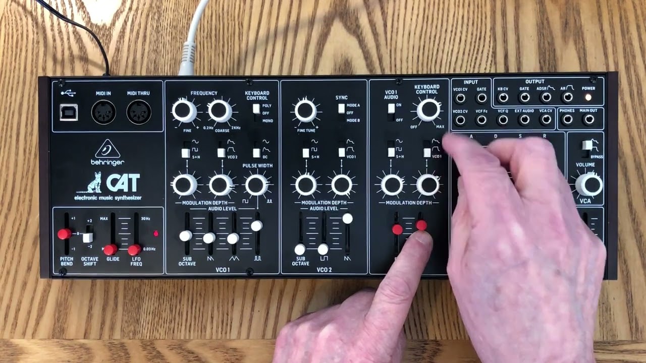Behringer CAT Synthesizer - Your Gateway Into Experimental Self Generating Ambient Sci-Fi Music