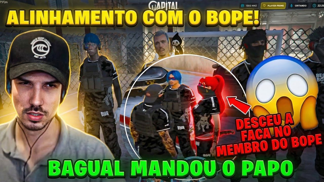 Treta de Rua?🔥🚨PODEROSO BAGUAL DEU TAXADÃO EM GERAL😱Membro do BOPE levou FACADA! Deu ruim?