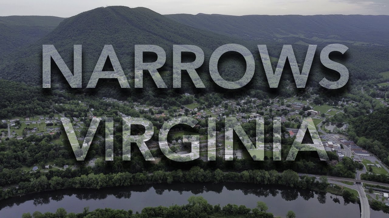 Back in Narrows, Virginia - New River - DJI Mini 2 - Drone Video