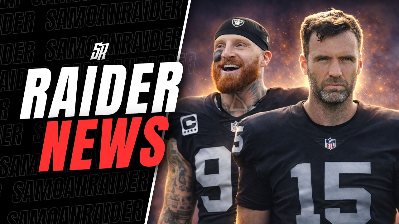 Everyone REACTS to the Maxx Crosby SAGA + Joe Flacco to the Raiders? & More | The SR Show 3.18.26
