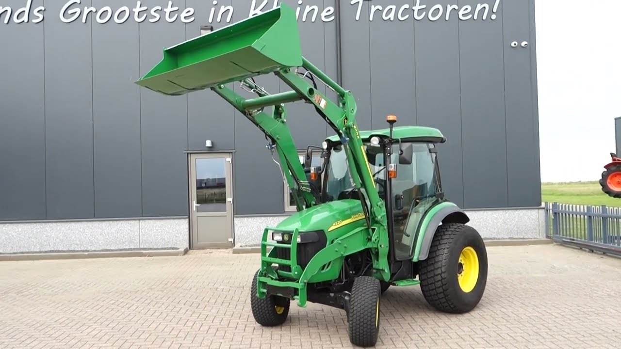 John Deere 4520 4wd HST / 4501 Draaiuren / Full Options