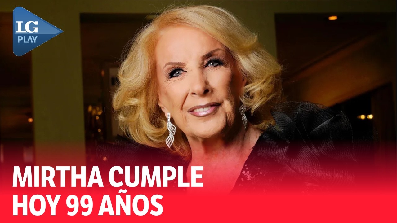 Mirtha Legrand cumple 99 años hoy