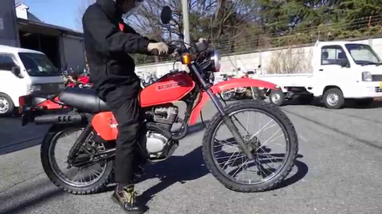 HONDA XL125S 1980年式