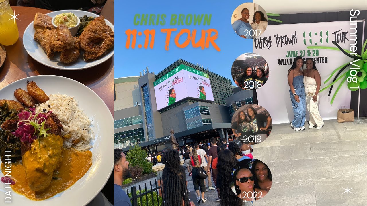 WEEKLY VLOG | Date Night & Chris Brown 11:11 Tour