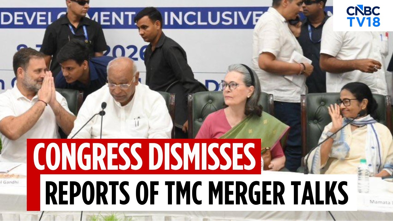 Конгресс развеял слухи о слиянии с TMC | Беспорядки в TMC | Мамата Банерджи | N18V
