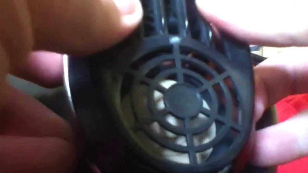 Russian pbf gas mask in black