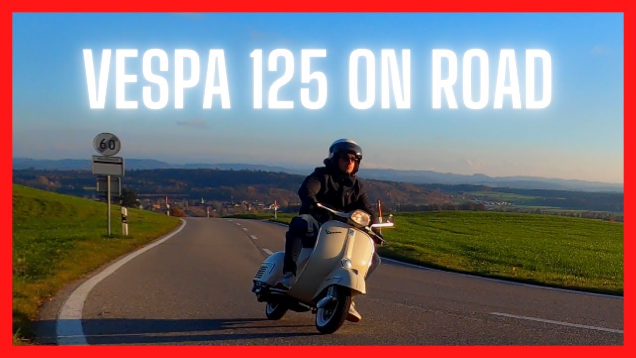How does it feel to drive a classic Vespa 125