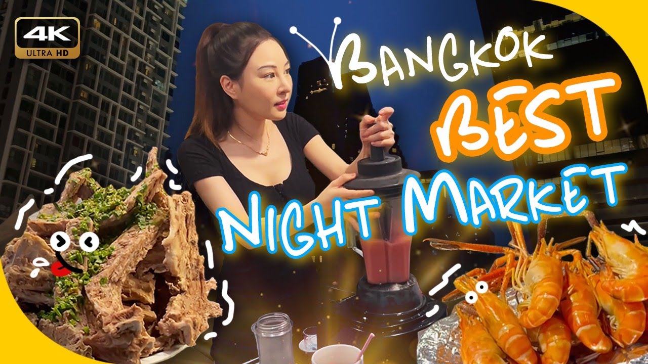 Jodd Fairs - NEWEST & BEST STREET FOOD NIGHT MARKET IN BANGKOK