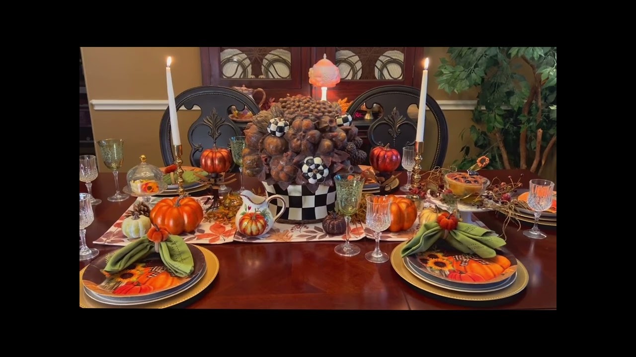 The Most Elegant Fall Tablescape I&rsquo;ve Ever Created 🍂