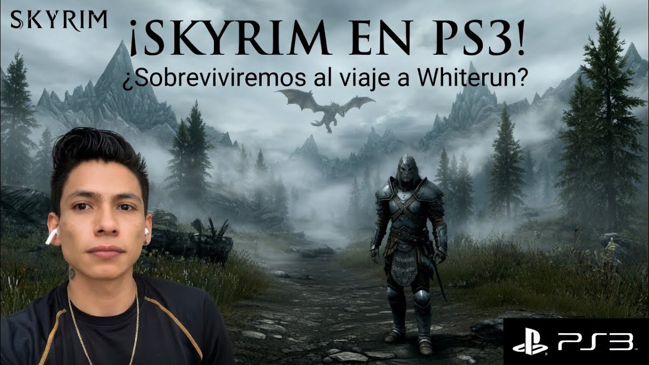 skyrim ps3 CARRERA BLANCA PRIMERA VEZ