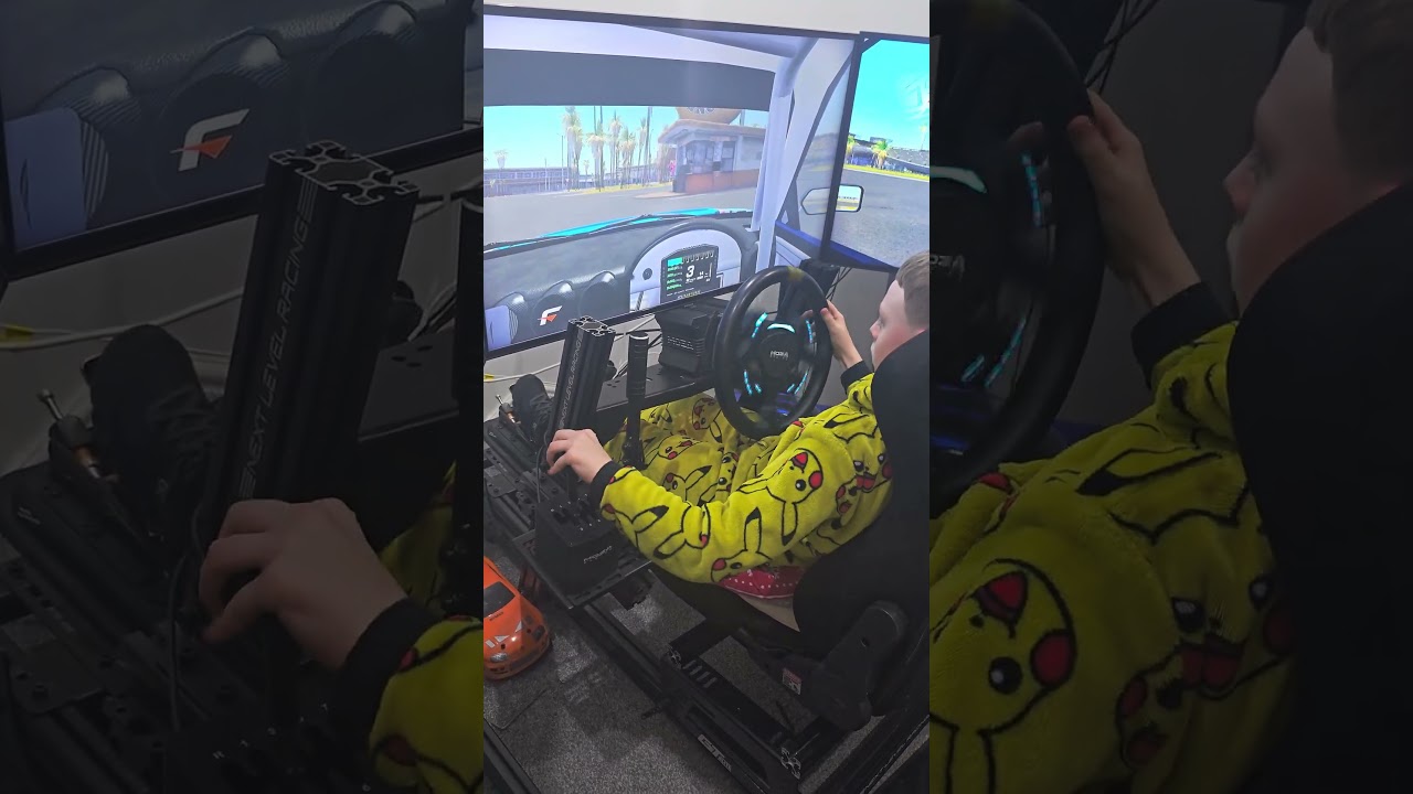 It seems someone is hinting for donuts😝 #assettocorsa #driftkid #driftingsimulator #lablock #carc