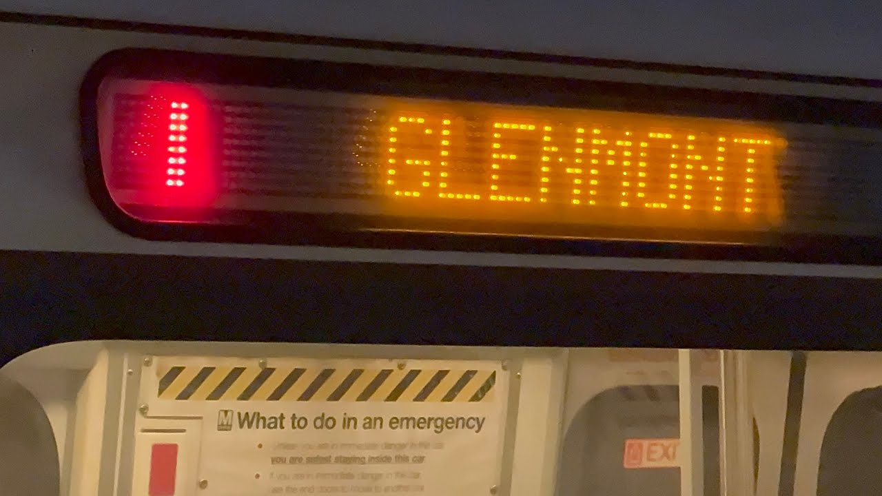 WMATA Subway: Breda 3k Series 🔴Red Line🔴 Train from Shady Grove to Glenmont #2
