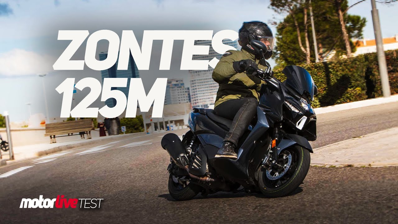 ТЕСТ ZONTES 125M: Xmax и Forza волнуются? | MOTORLIVE
