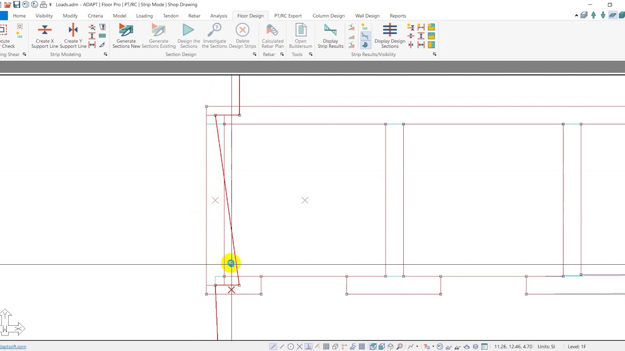 How to create support line in ADAPT-Builder (4)