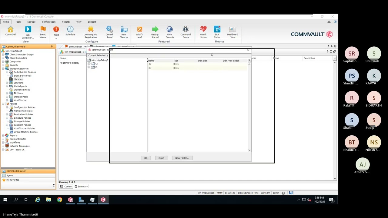 Day 11 Commvault FREE Training Cyber Recovery Cyber Resiliency 05-Jan-2026