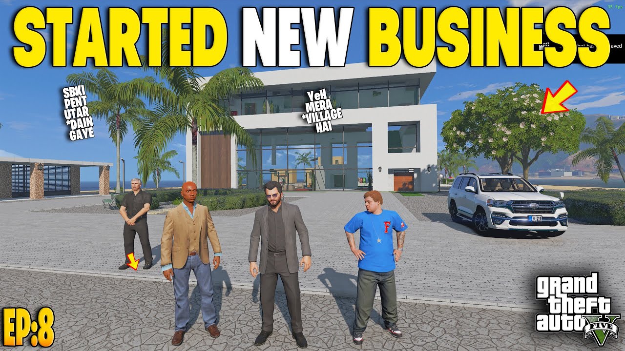 Michael Started New Business - Kuch Surprised Aa Raha - GTA 5 Pakistan