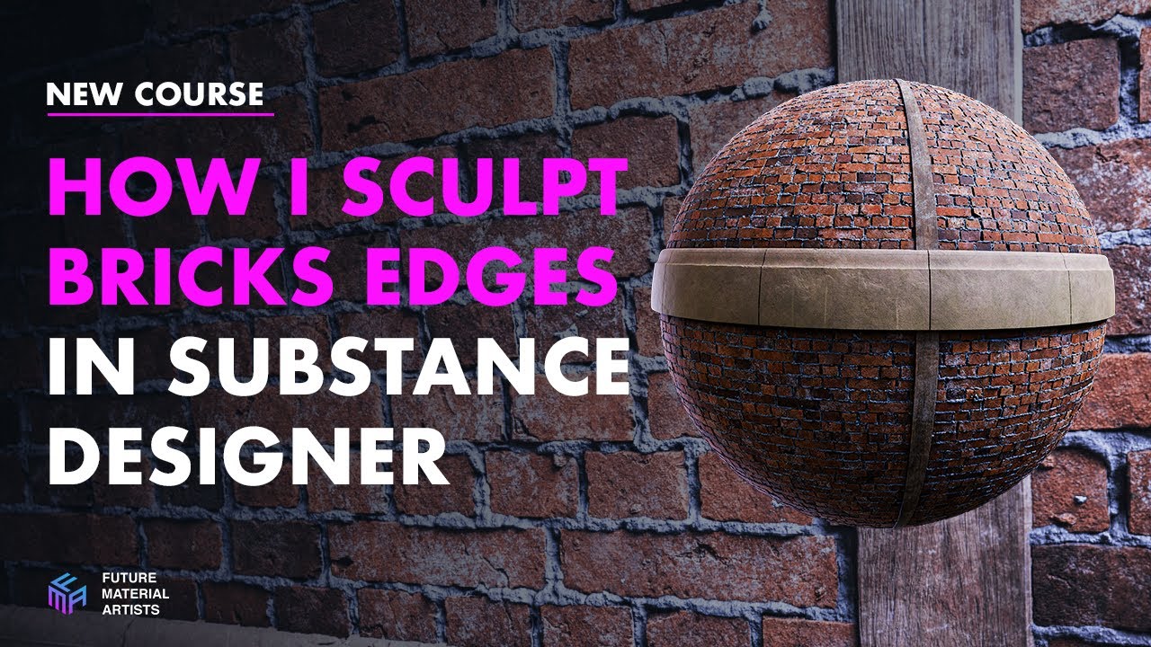 How I sculpt Brick Edges in Substance Designer