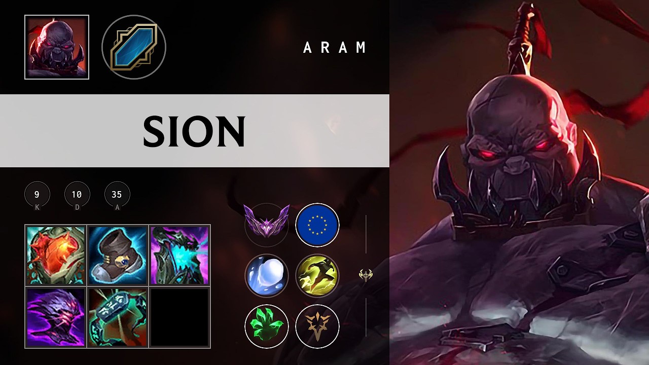 Sion ARAM - EUNE Master Patch 26.08
