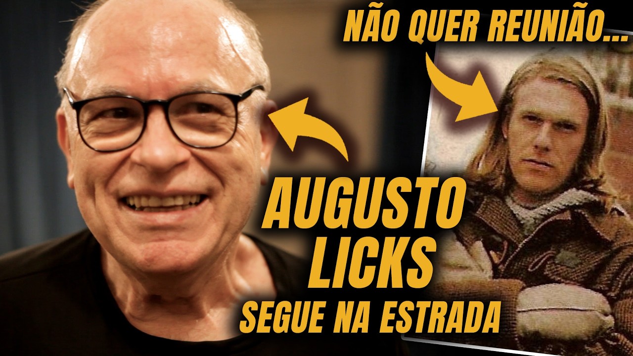 EXCLUSIVO: NO ESTÚDIO COM AUGUSTO LICKS (ENGENHEIROS DO HAWAII)
