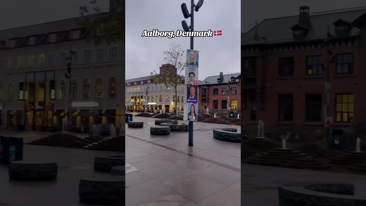 Aalborg, Denmark 🇩🇰.     #denmark #aalborg #travel #travelvlog #europe   #traveling #4u