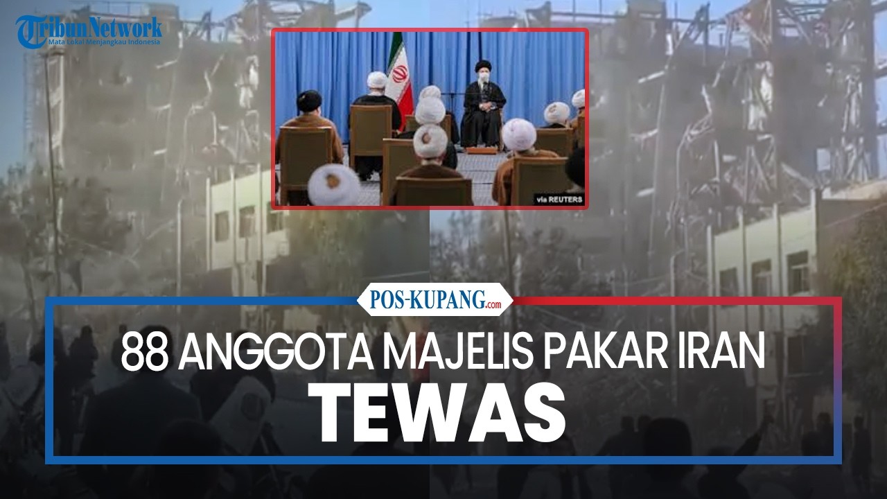 88 Anggota Majelis Pakar Iran Tewas Diserang Israel