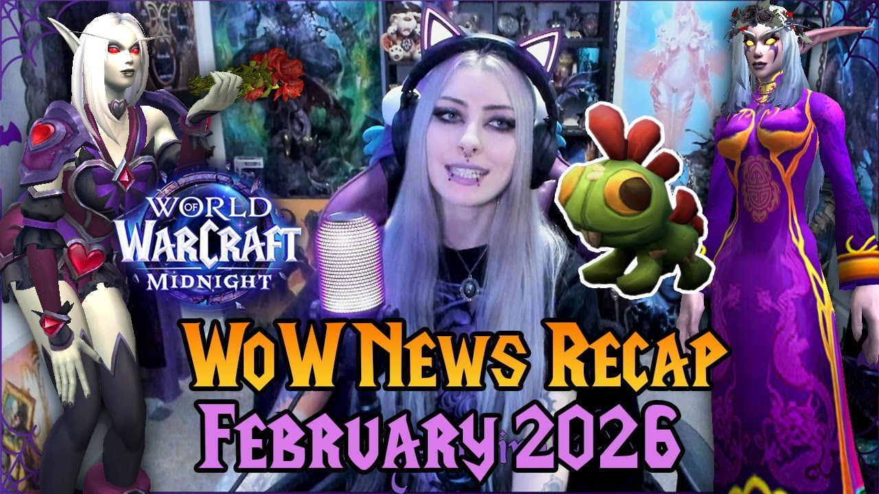 Новости WoW за февраль 2026 года | Предпатч, любовь витает в воздухе 💕 Лунный фестиваль 🌙 Выпаден...