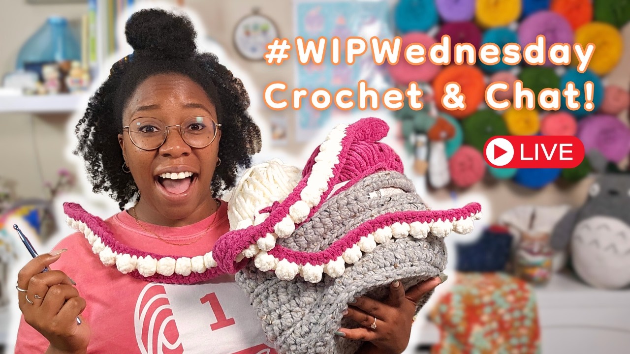 Part 2! It's #WIPwednesday! 🧶  | Feb 25, 2026 #livestream #crochetwithme