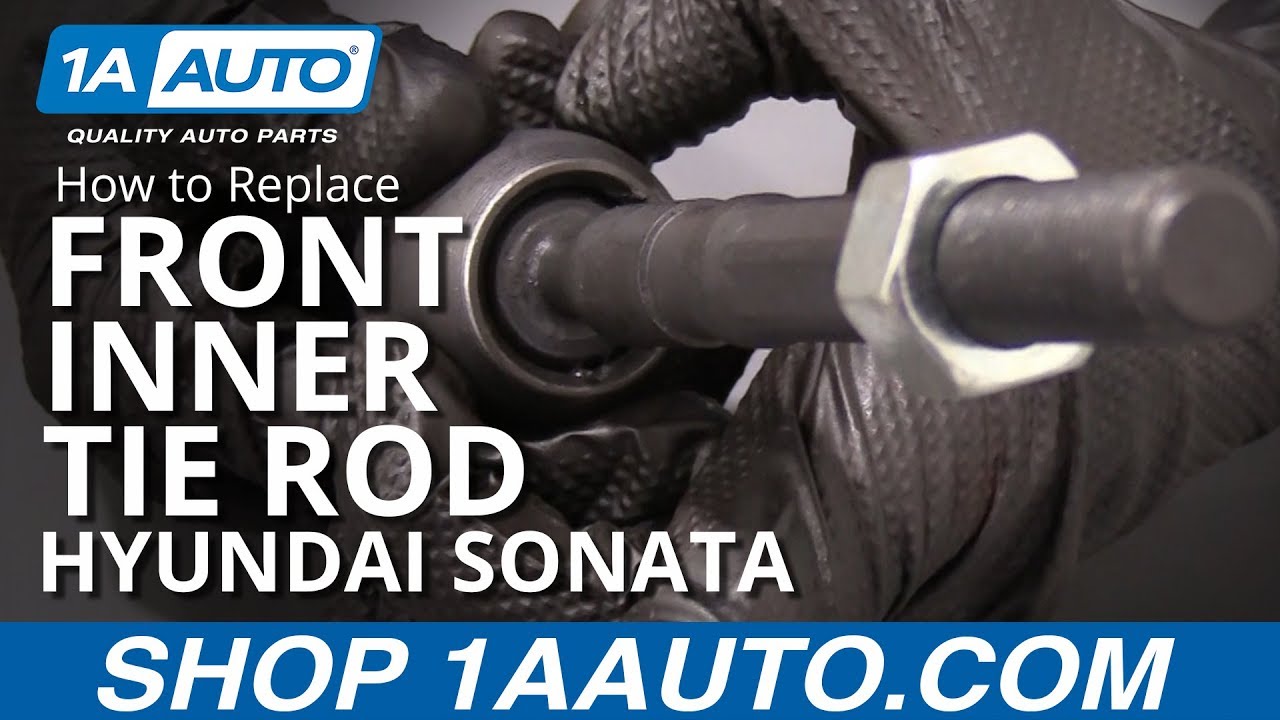 How to Replace Front Inner Tie Rod 11-13 Hyundai Sonata