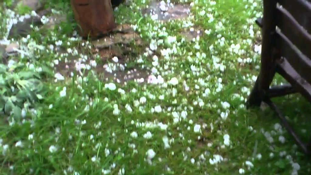 Hagelunwetter am Wandberg/Kufstein/Austria  01.07.2012