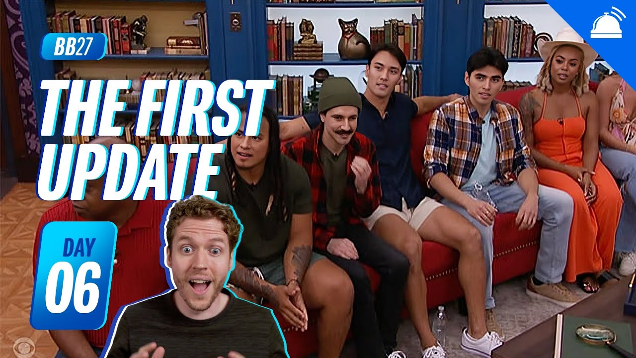 The First Update! BB27 Monday Live Feed Update July 14, 2025