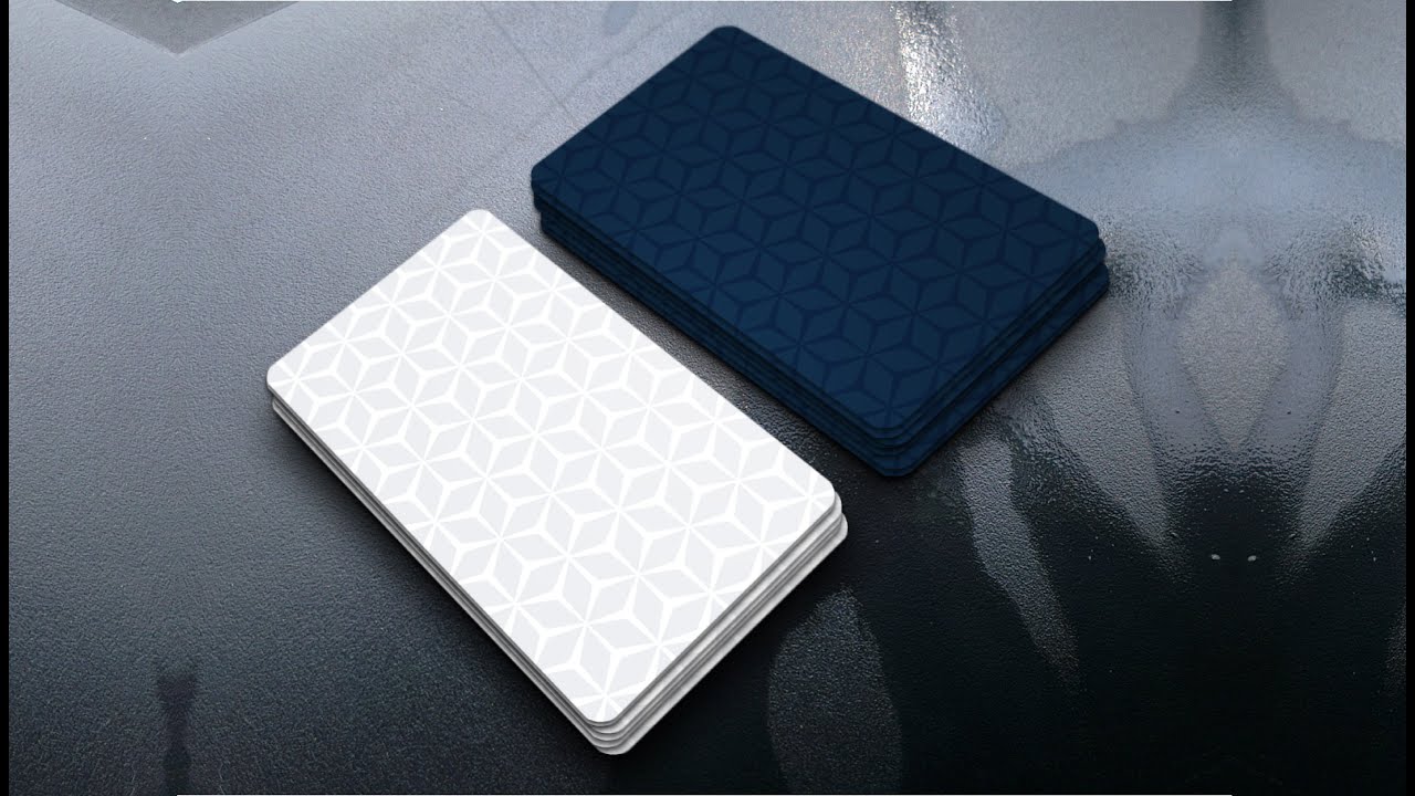 How to create Business card design pattern || illustrator tutorials