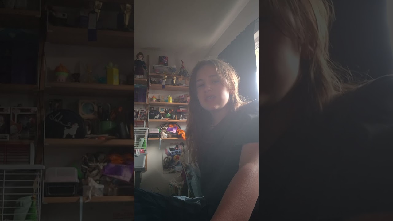 I try to sing 