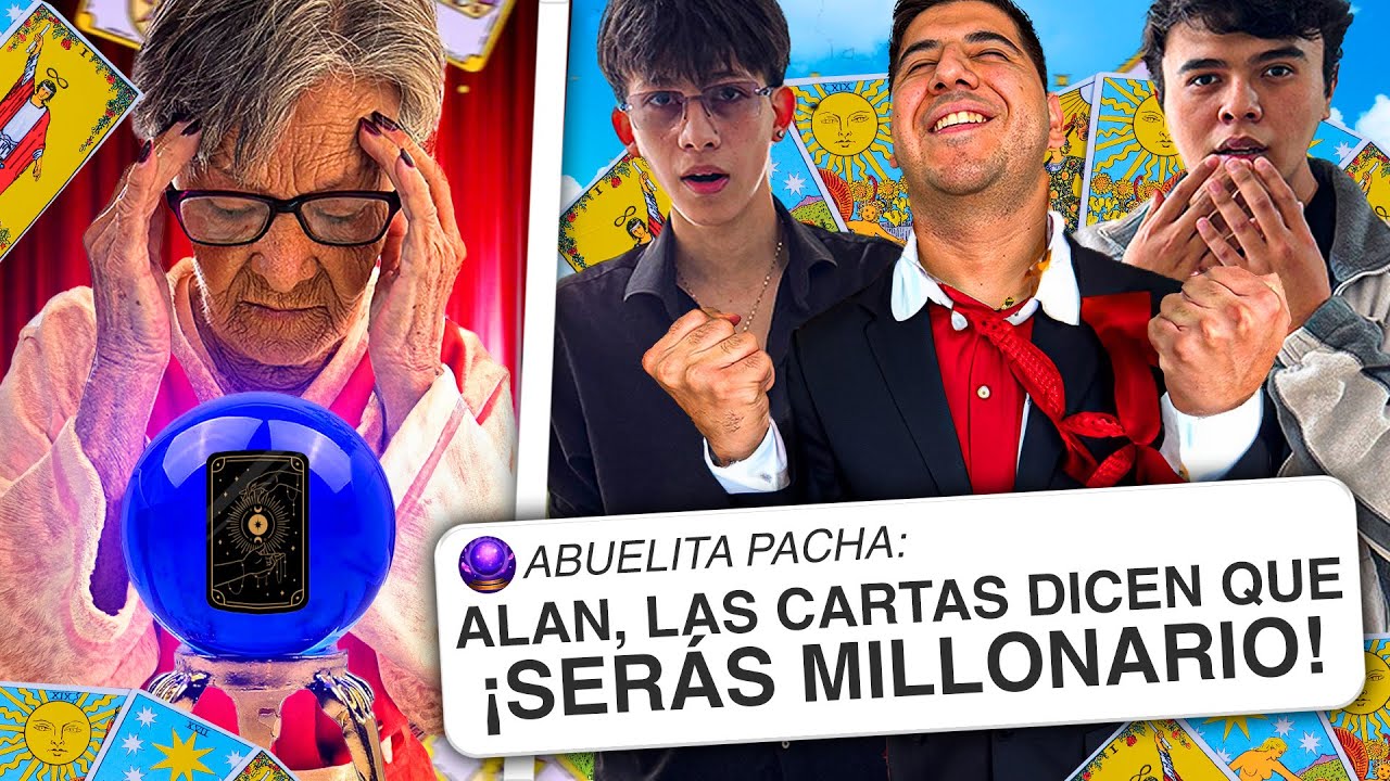 ABUELITA PACHA NOS LEE LAS CARTAS *DANI TENDRA NOVIA?* | Alan Mejia Ft @Marc0sUriel & @DanyBoy-s6z