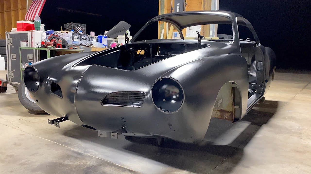 FULL BUILD VW Karmann Ghia Body Paint Primer | Complete Restoration Series