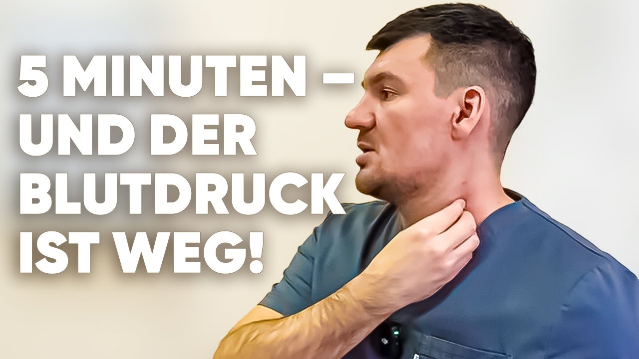 Blutdruck senken in 5 Minuten – ganz ohne Tabletten!