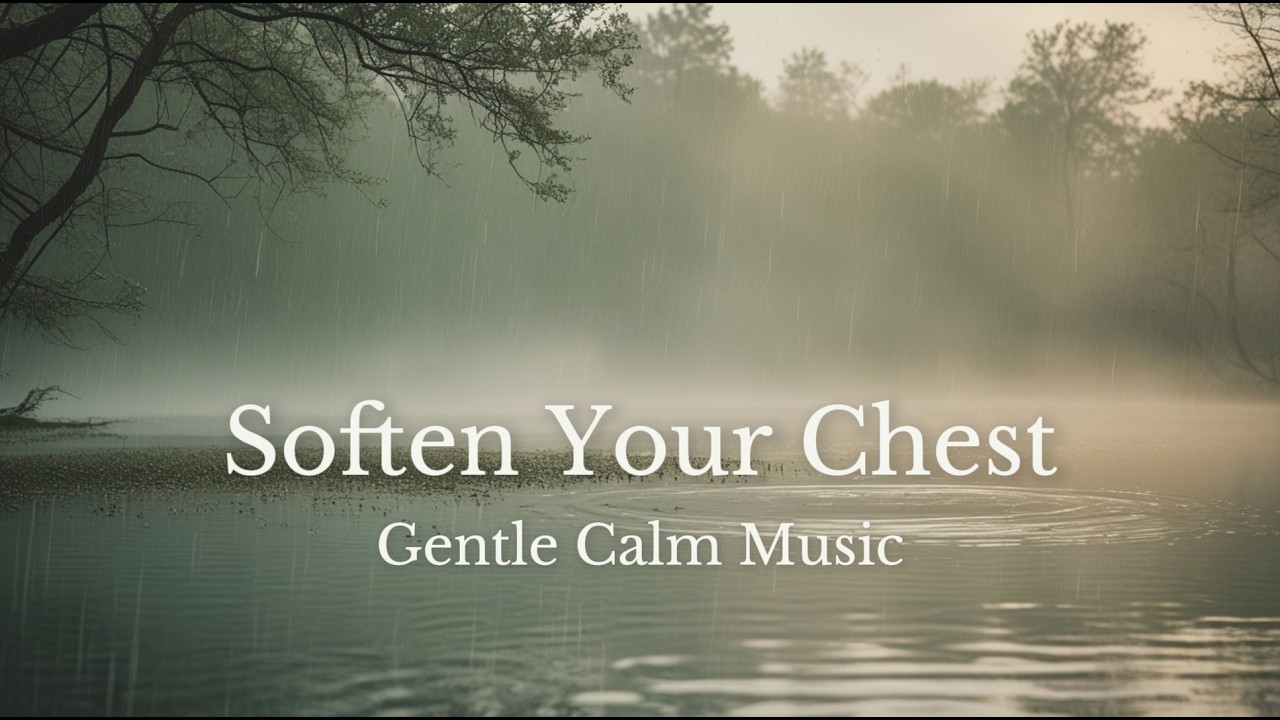 Soften Your Chest and Let Yourself Rest | 30 Minutes Gentle Calm Music