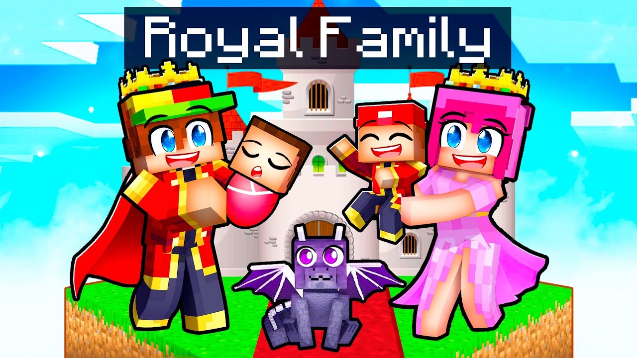 Having A ROYAL FAMILY in Minecraft!